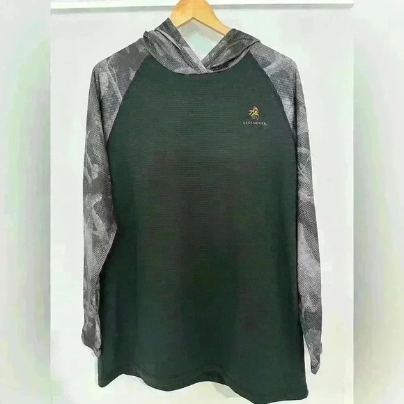 Legendary Whitetails Recon Hooded Fleece Shirt Mens Size Medium - Picture 1 of 7